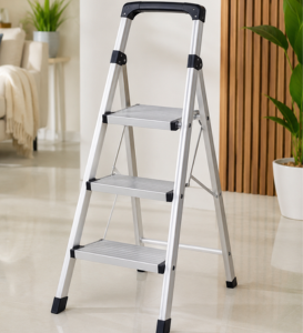 Aluminium Baby Step Ladder(With Flat Steps)