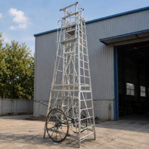Aluminium Pinjra Hand Tower Ladder