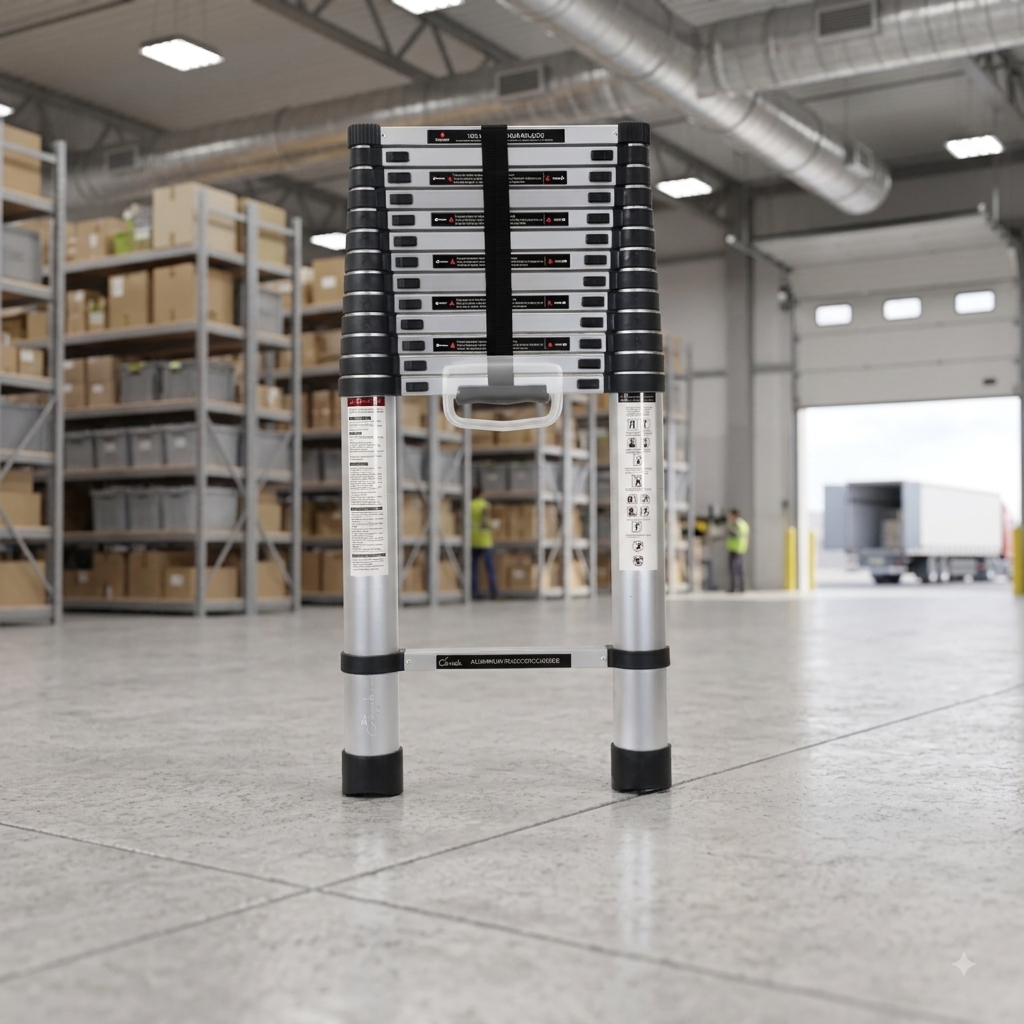 Corvids CALT-029 Aluminium Foldable Telescopic Ladder