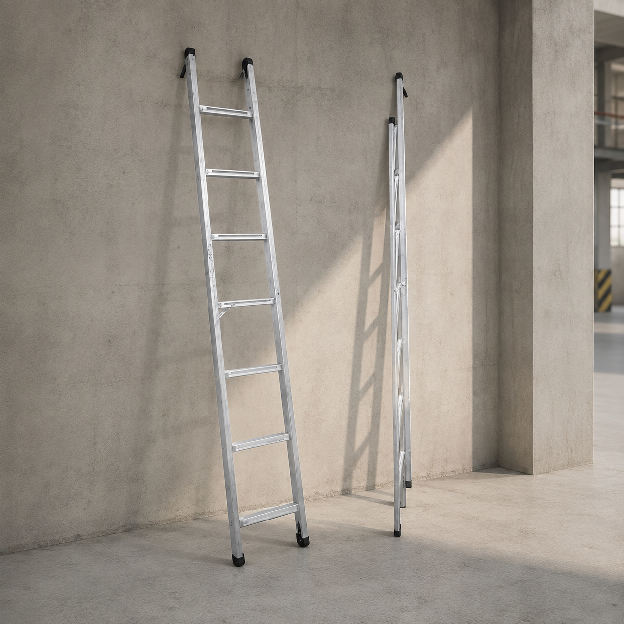 Aluminium Pole Ladder